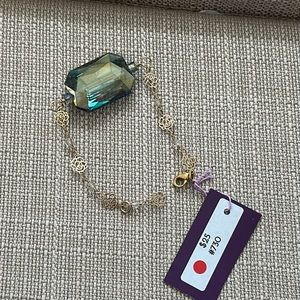 Unique Vintage Beaded Bracelet #730 Handmade by Violette Grace